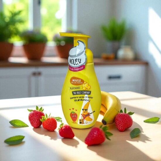The Fruit Company banānu aromāta roku mazgāšanas putas